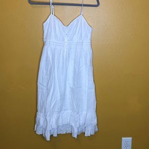 Gap White Eyelet Sundress, S